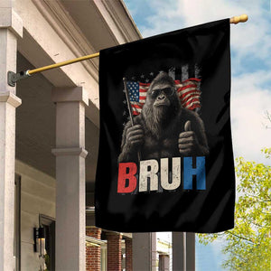 Funny 4th Of July Bigfoot Bruh Garden Flag Patriotic Sasquatch American US Flag TS11 Print Your Wear