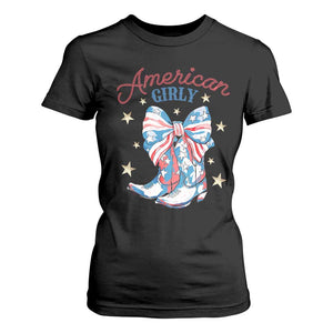 Funny 4th Of July Country Cowgirl T Shirt For Women American Girly Western Cowboy Boots TS11 Black Print Your Wear