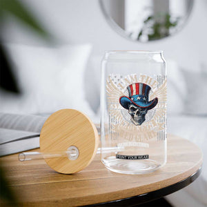 Funny 4th Of July Patriotic Skull Glass Can I Am The Rockets Red Glare EST 1776 TS11 Print Your Wear