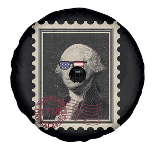 Funny 4th Of July Spare Tire Cover It's Only Treason If You Lose American Flag TS11 Print Your Wear