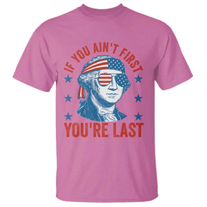 Funny 4th Of July T Shirt George Washington Stay Strapped Or Get Clapped TS10 Azalea Print Your Wear