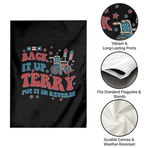Funny 4th of July Back It Up Terry Put It In Reverse Garden Flag TS10 Print Your Wear
