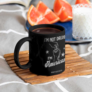 Funny 4th of July Drinking Coffee Mug Not Drunk I am American TS10 Print Your Wear