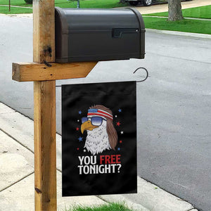 Funny 4th of July Garden Flag Patriotic Bald Eagle You Free Tonight TS10 Print Your Wear