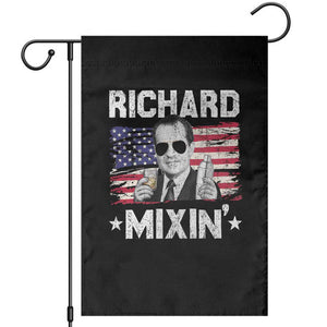 Funny 4th of July Richard Nixon Mixin Garden Flag Patriotic Bartender American Flag TS10 Black Print Your Wear