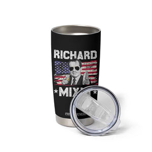 Funny 4th of July Richard Nixon Mixin Tumbler Cup Patriotic Bartender American Flag TS10 Print Your Wear
