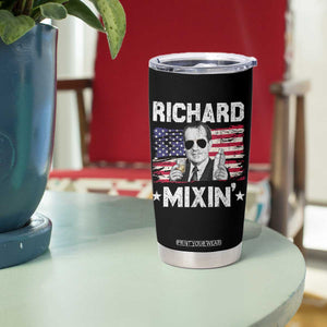 Funny 4th of July Richard Nixon Mixin Tumbler Cup Patriotic Bartender American Flag TS10 Print Your Wear