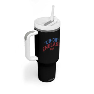 Funny 4th of July Tumbler With Handle Uh Oh England 1776 TS10 Print Your Wear