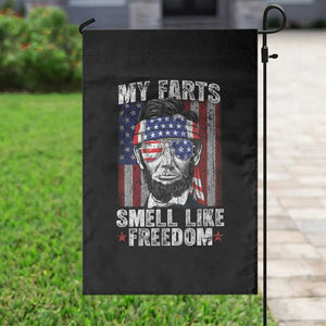 Funny Abe Lincoln 4th Of July Garden Flag My Farts Smell Like Freedom American Flag TS10 Print Your Wear