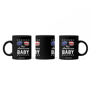 Funny All American Baby 4th Of July Coffee Mug Family Matching Sunglasses TS11 Print Your Wear