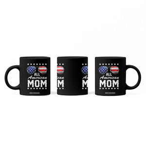 Funny All American Mom 4th Of July Coffee Mug Family Matching Sunglasses TS11 Print Your Wear