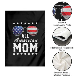 Funny All American Mom 4th Of July Garden Flag Family Matching Sunglasses TS11 Print Your Wear