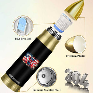 Funny AmeriCan Beer 4th of July Drinking Bullet Tumbler American Flag USA Beer Can TS11 Print Your Wear