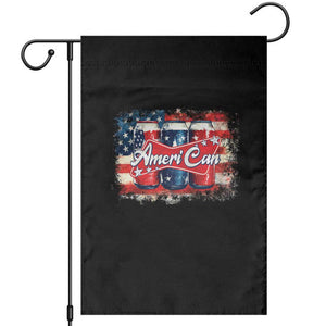 Funny AmeriCan Beer 4th of July Drinking Garden Flag American Flag USA Beer Can TS11 Black Print Your Wear