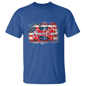 Funny AmeriCan Beer 4th of July Drinking T Shirt American Flag USA Beer Can TS11 Royal Blue Print Your Wear
