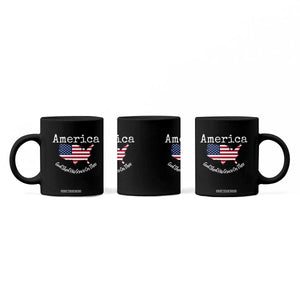 Funny America God Shed His Grace On Thee 4th of July Coffee Mug TS11 Print Your Wear
