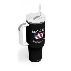 Funny America God Shed His Grace On Thee 4th of July Tumbler With Handle TS11 Print Your Wear
