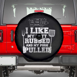 Funny BBQ Spare Tire Cover Hilarious Grill Chef Grilling Gift Pork Rub Smoking Meat Smoker TS10 Black Print Your Wear