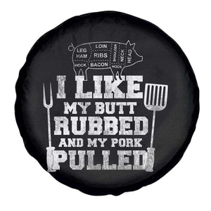 Funny BBQ Spare Tire Cover Hilarious Grill Chef Grilling Gift Pork Rub Smoking Meat Smoker TS10 Print Your Wear