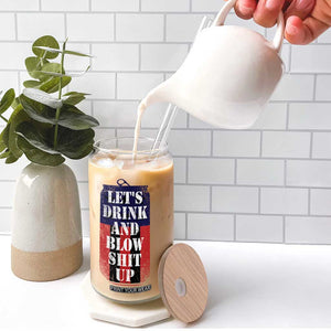 Funny Beer American Flag 4th of July Glass Can Merica Drinking USA TS10 Print Your Wear