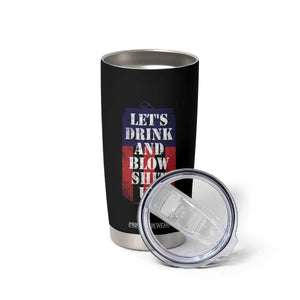 Funny Beer American Flag 4th of July Tumbler Cup Merica Drinking USA TS10 Print Your Wear