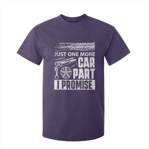 Funny Car Mechanic Just One More Car Part I Promise T Shirt For Kid Car Lover Gag TS11 Purple Print Your Wear