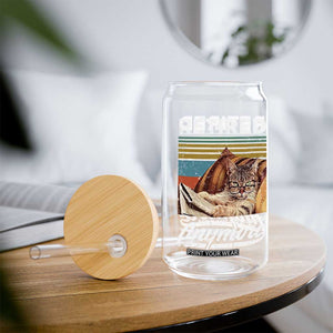 Funny Cat Retired Glass Can Not My Problem Anymore 90s Vintage Style TS10 Print Your Wear