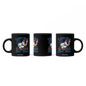 Funny Chicka Boom Boom 4th Of July Coffee Mug Patriotic Farmers Chicken Lover TS11 Print Your Wear