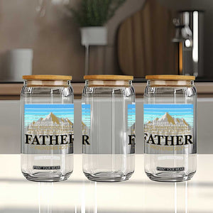 Funny Christian Father Glass Can The Righteous Man Walks In His Integrity Fathers Day TS11 Print Your Wear