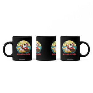 Funny Christmas In July Coffee Mug No Cookies Just Beer Santa Summer Season Eagle Float TS11 Print Your Wear