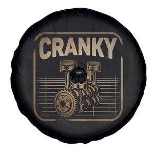 Funny Cranky Car Engine Crankshaft Cars Lover Mechanics Spare Tire Cover Fathers Day TS11 Print Your Wear