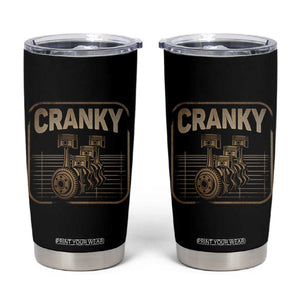 Funny Cranky Car Engine Crankshaft Cars Lover Mechanics Tumbler Cup Fathers Day TS11 Black Print Your Wear