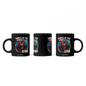 Funny Creepy 4th Of July Party In The USA Coffee Mug 4th Of July Horror Movie Independence Day TS11 Print Your Wear