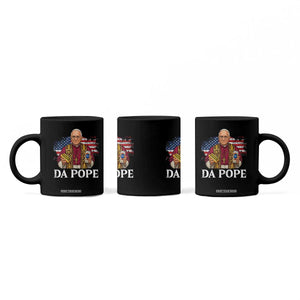 Funny Da Pope America Chicago Leo XIV Coffee Mug Hotdog And Beer TS11 Print Your Wear