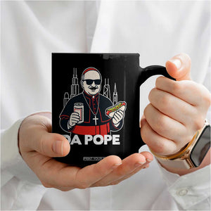 Funny Da Pope Chicago Hot Dog Coffee Mug 267th Pope Leo XIV TS02 Print Your Wear