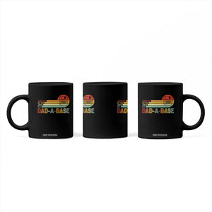 Funny Dad Jokes In A Dad-a-base Coffee Mug Retro Vintage Fathers Day TS10 Print Your Wear