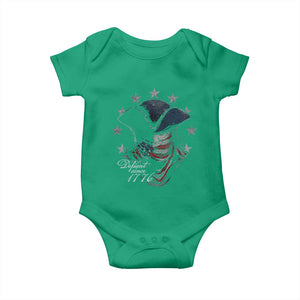 Funny Defiant Since 1776 Baby Onesie Minutemen American Revolution TS11 Irish Green Print Your Wear