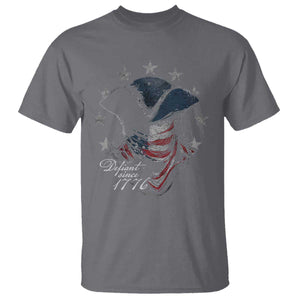 Funny Defiant Since 1776 T Shirt Minutemen American Revolution TS11 Charcoal Print Your Wear