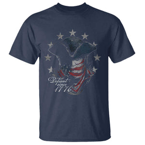 Funny Defiant Since 1776 T Shirt Minutemen American Revolution TS11 Navy Print Your Wear