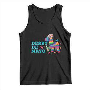 Funny Derby Day Cinco De Mayo Tank Top Derby De Mayo Horse Pinata TS11 Black Print Your Wear