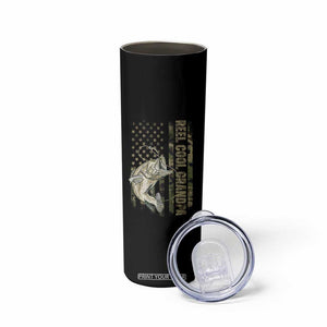 Funny Fishing Vintage Reel Cool Grandpa Skinny Tumbler Camo American Flag USA Bass Fish Fisherman TS10 Print Your Wear