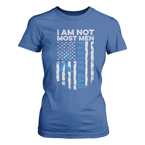 Funny Foster Parent Foster Dad T Shirt For Women I Am Not Most Men American Flag TS11 Royal Blue Print Your Wear