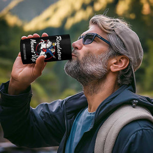 Funny Founding Father Patriotic Drinking 4 in 1 Can Cooler Tumbler Regulators Mount Up 4th of July TS02 Print Your Wear