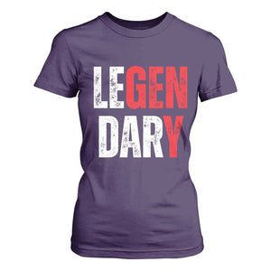 Funny Gen Y Legendary T Shirt For Women Vintage Generation Y TS11 Purple Print Your Wear