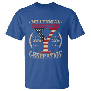 Funny Gen Y T Shirt Millennial proud Member Of Y Generation TS11 Royal Blue Print Your Wear