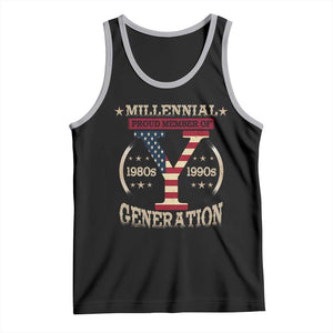 Funny Gen Y Tank Top Millennial proud Member Of Y Generation TS11 Black Athletic Heather Print Your Wear