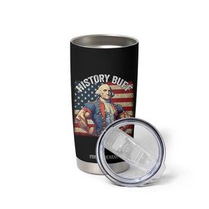 Funny George Washington Weightlifting History Buff Tumbler Cup 4th of July Patriotic TS11 Print Your Wear