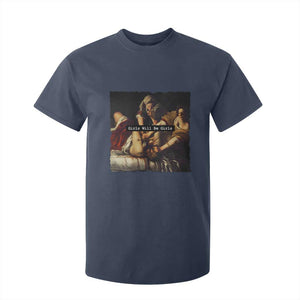 Funny Girls Will Be Girls Feminist Women T Shirt For Kid TS11 Navy Print Your Wear