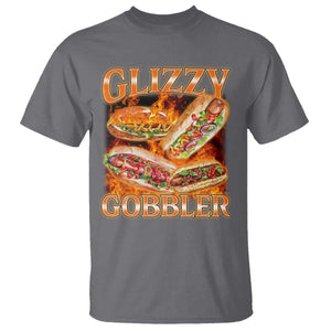 Funny Glizzy Gobbler T Shirt Glizzy Hot Dog Meme Hilarious TS11 Charcoal Print Your Wear