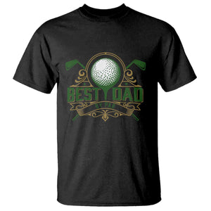 Funny Golfing Dad T Shirt Best Dad By Par Fathers Day TS11 Black Print Your Wear
